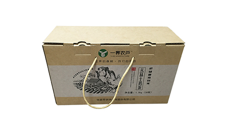 一界農(nóng)戶(hù)土雞蛋牛皮紙禮品盒包裝